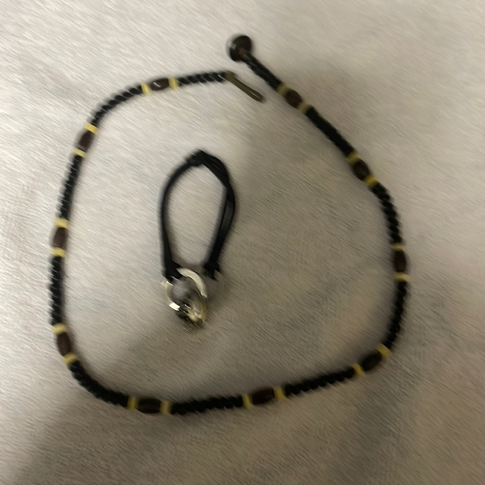 Necklace and bracelet
